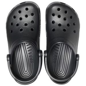 BLACK CROCS CLASSIC CLOG - BIG KIDS'